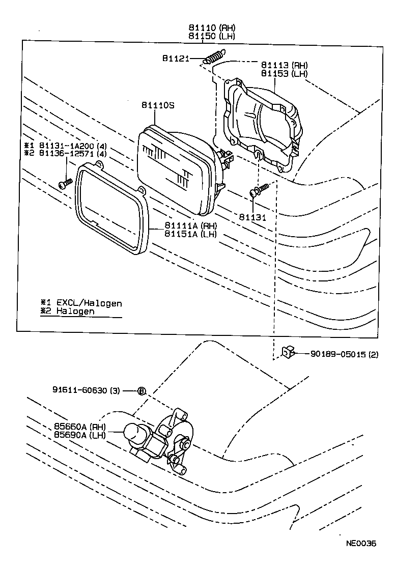 8111320840 TOYOTA