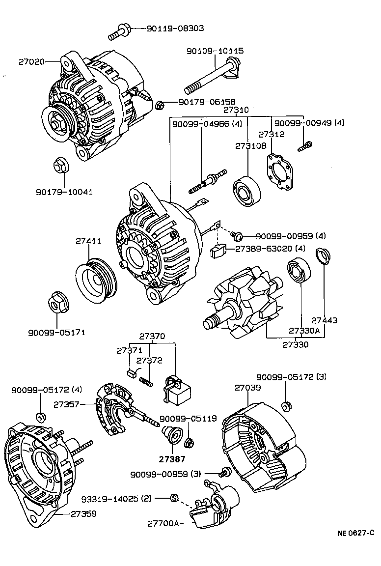 2738756070 TOYOTA