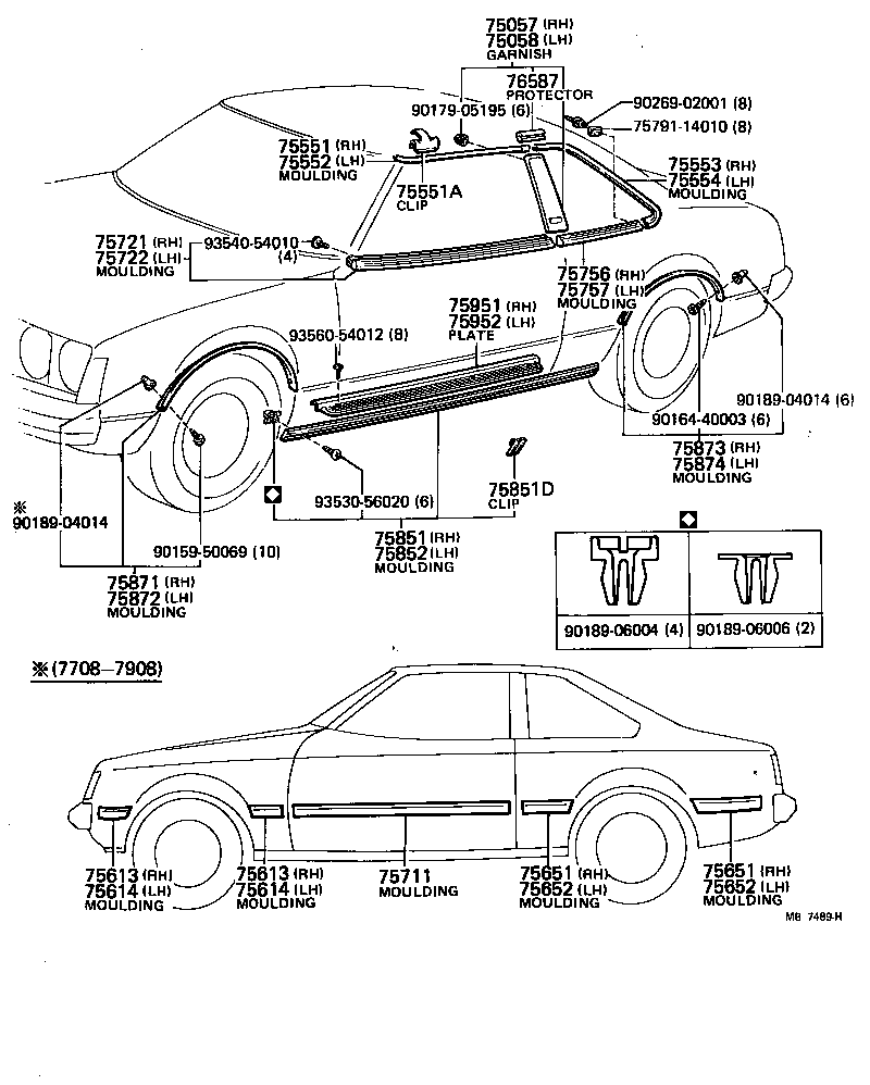 7587119036 TOYOTA