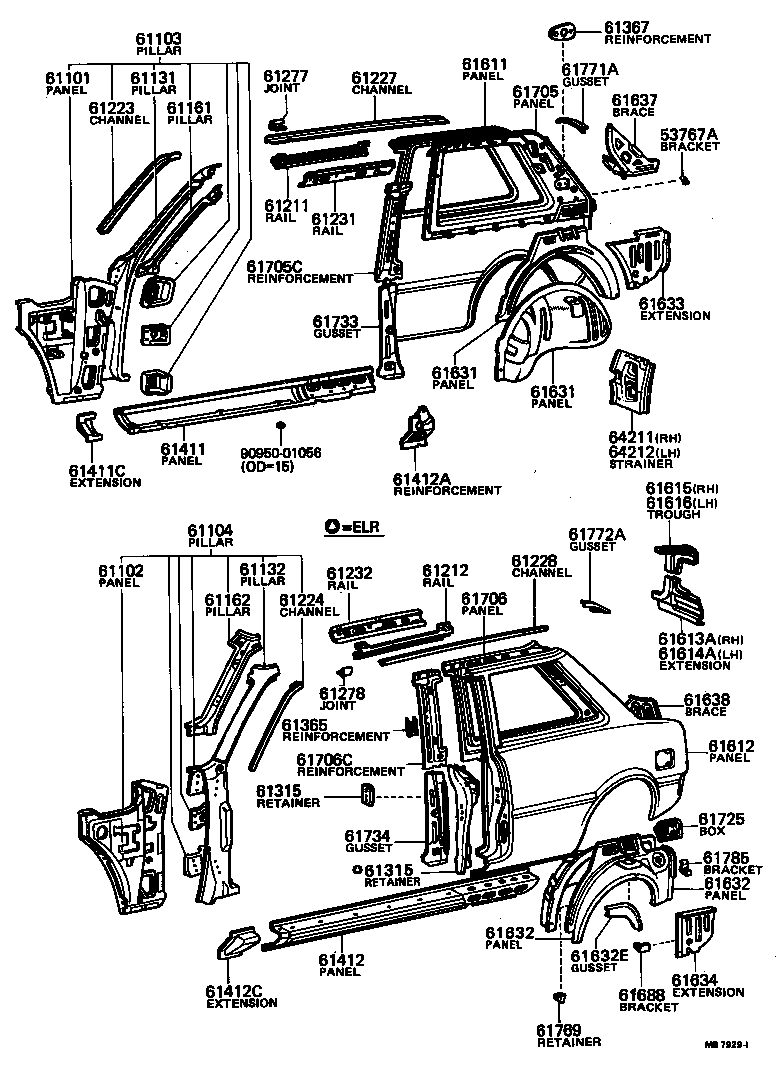 6136516010 TOYOTA