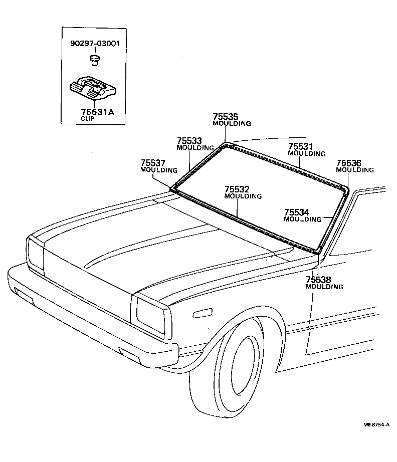 7553516010 TOYOTA