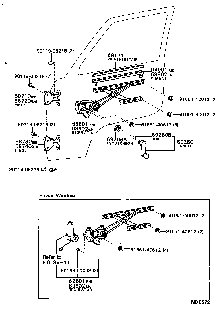 6872087001 TOYOTA