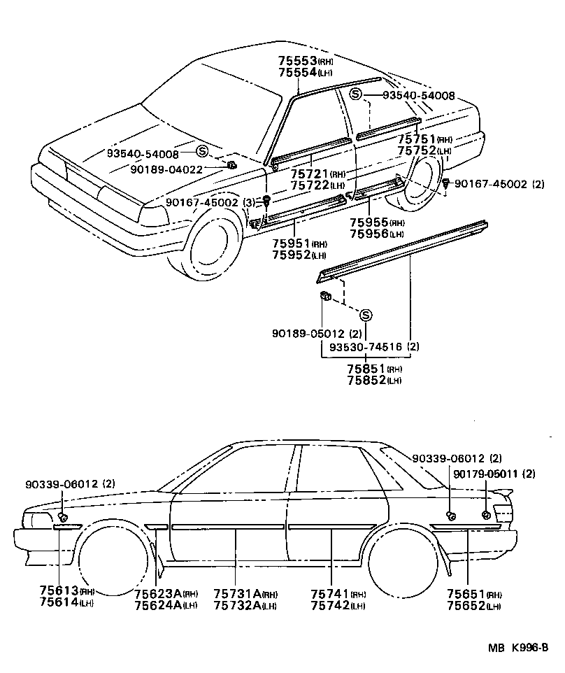 7555132040 TOYOTA