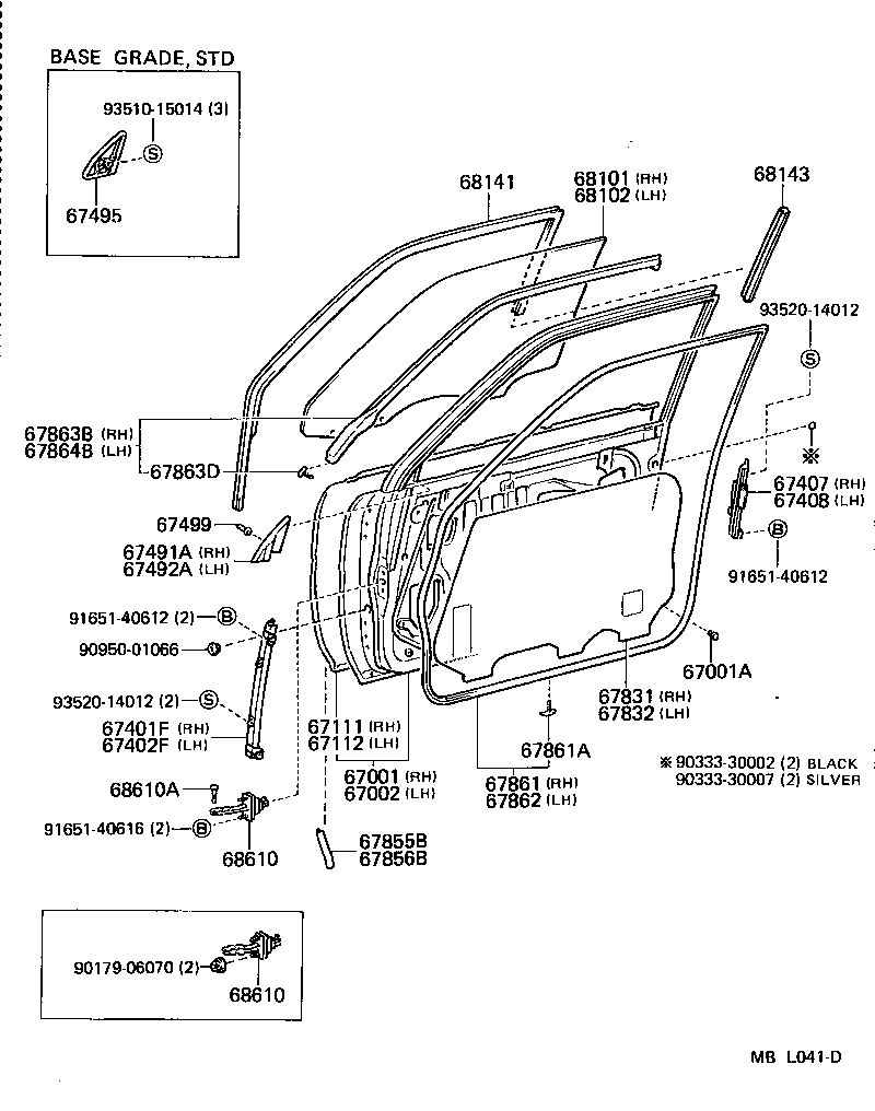 6811132100 TOYOTA