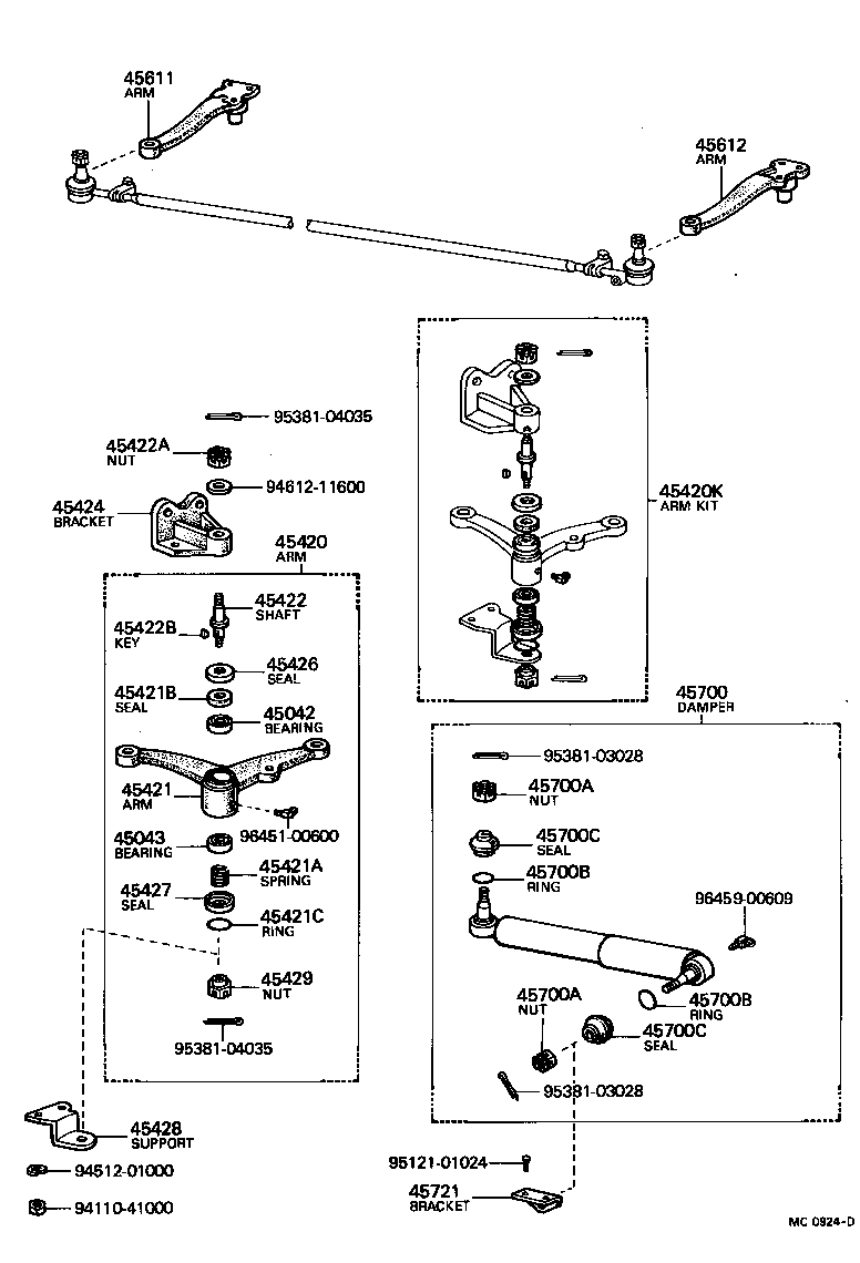 4542160041 TOYOTA