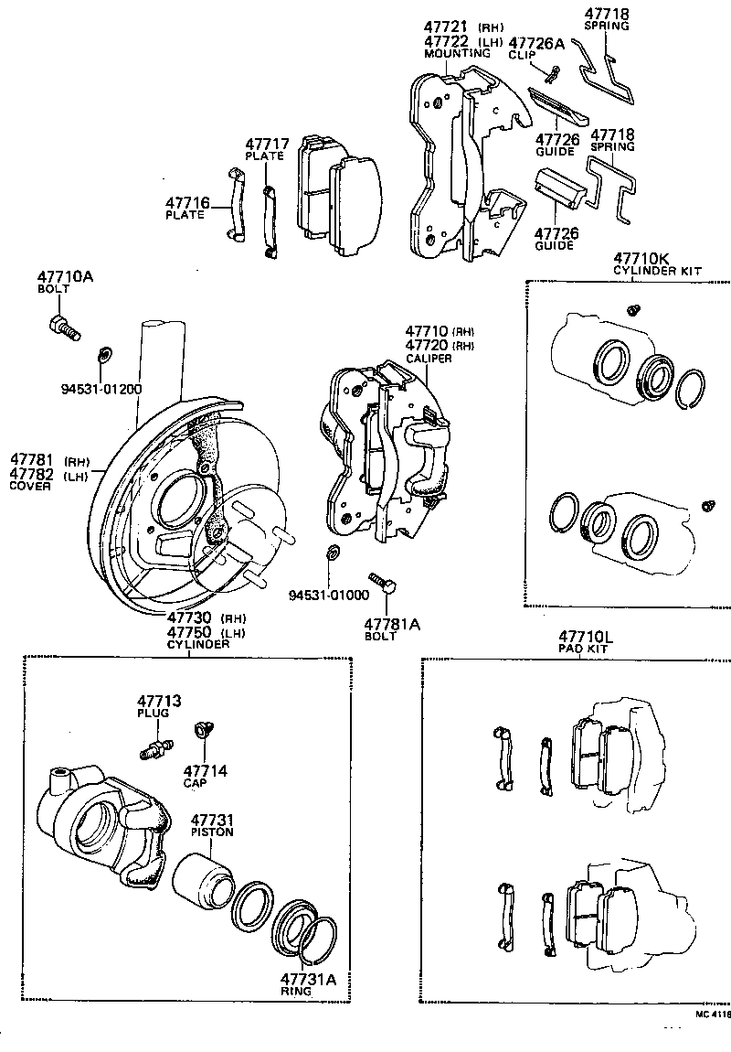 4775014100 TOYOTA