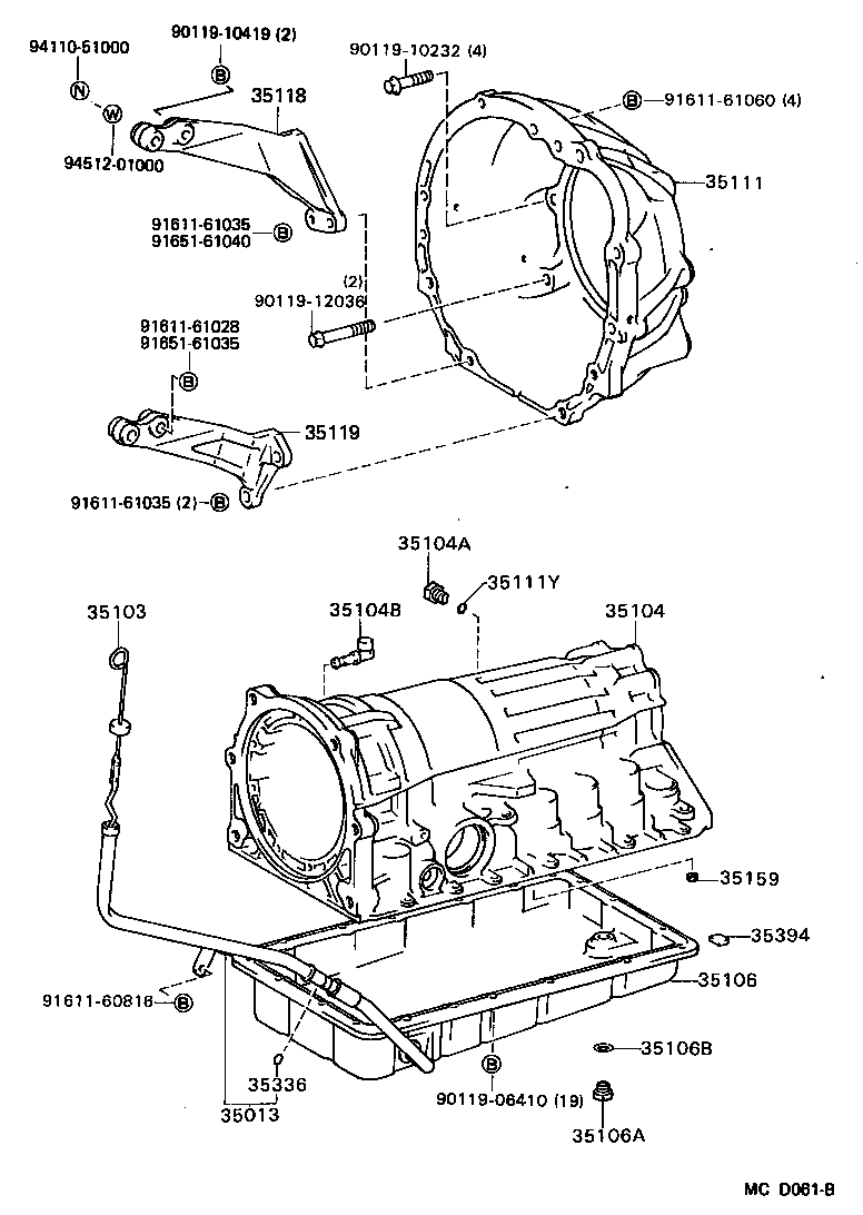 3515930010 TOYOTA