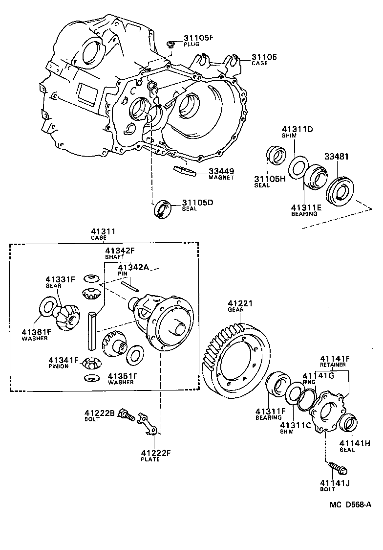 4121132060 TOYOTA