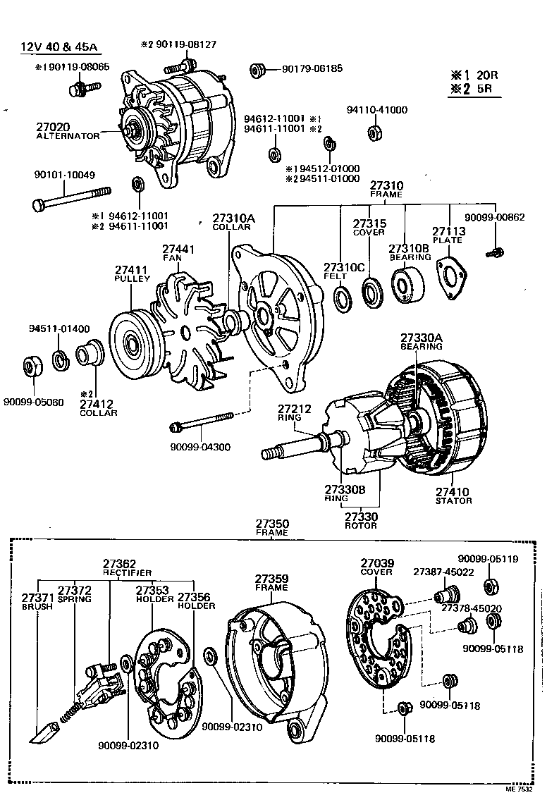 2736238102 TOYOTA