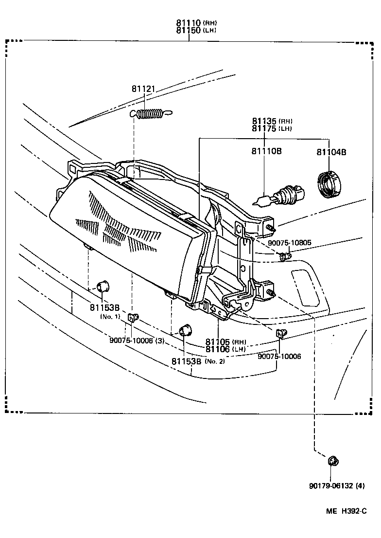 8115032200 TOYOTA