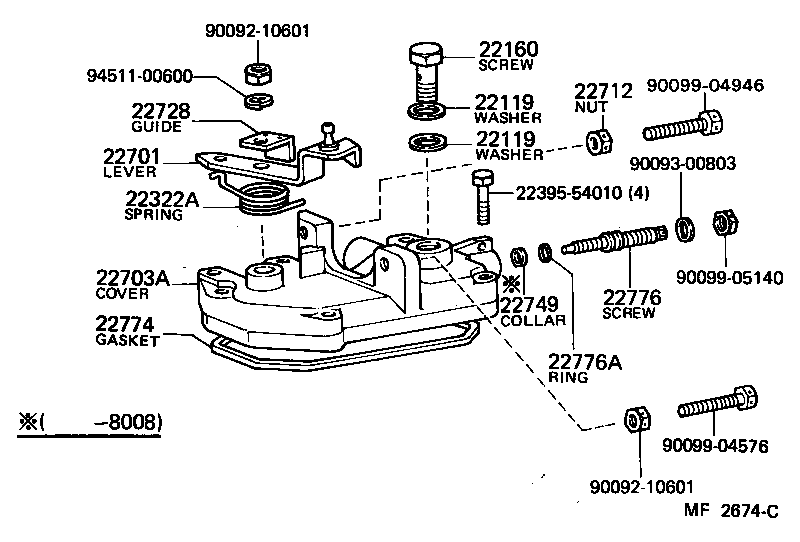 2274154010 TOYOTA