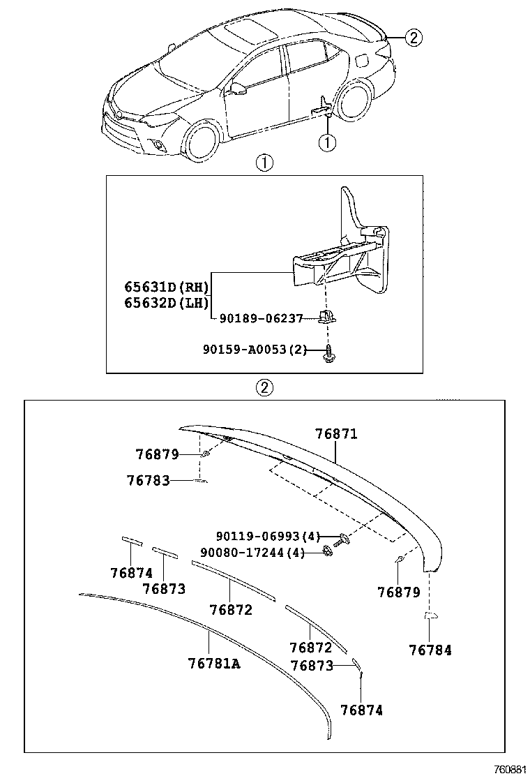 7687202040 TOYOTA