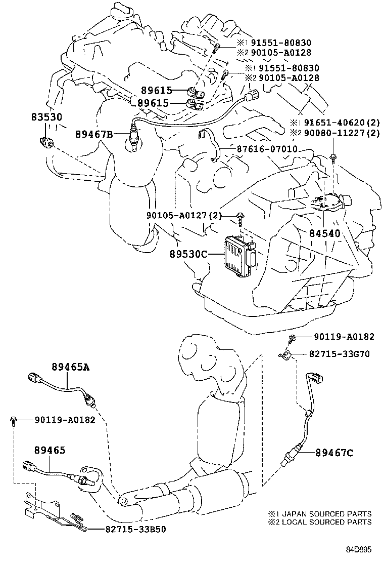 8487207020 TOYOTA