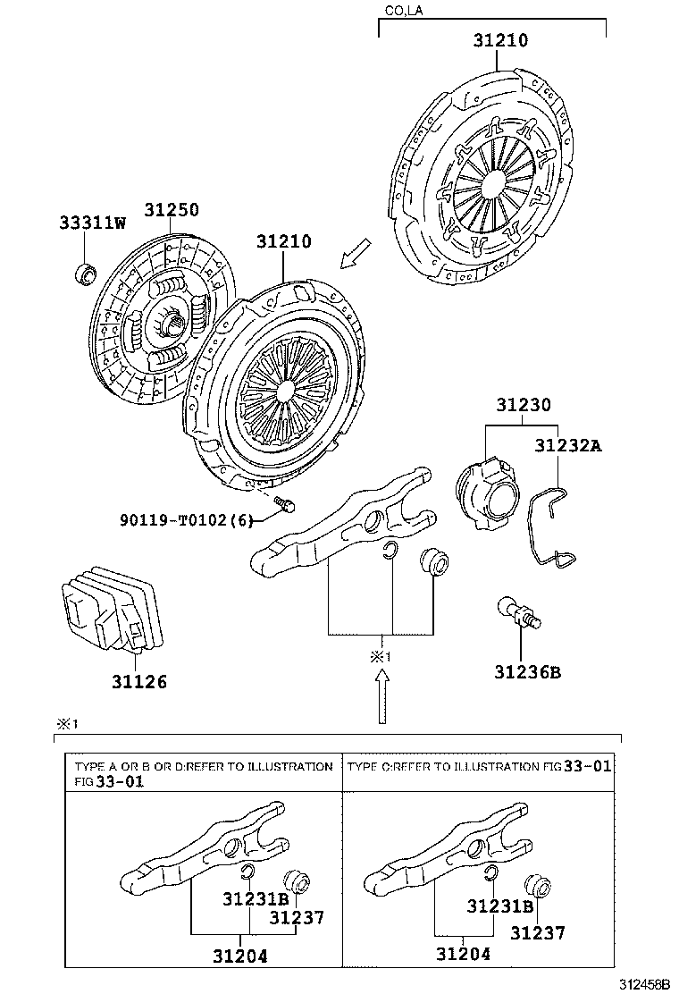 3123435011 TOYOTA