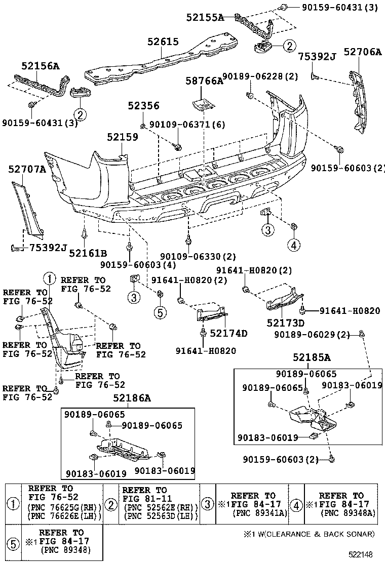 5261535050 TOYOTA