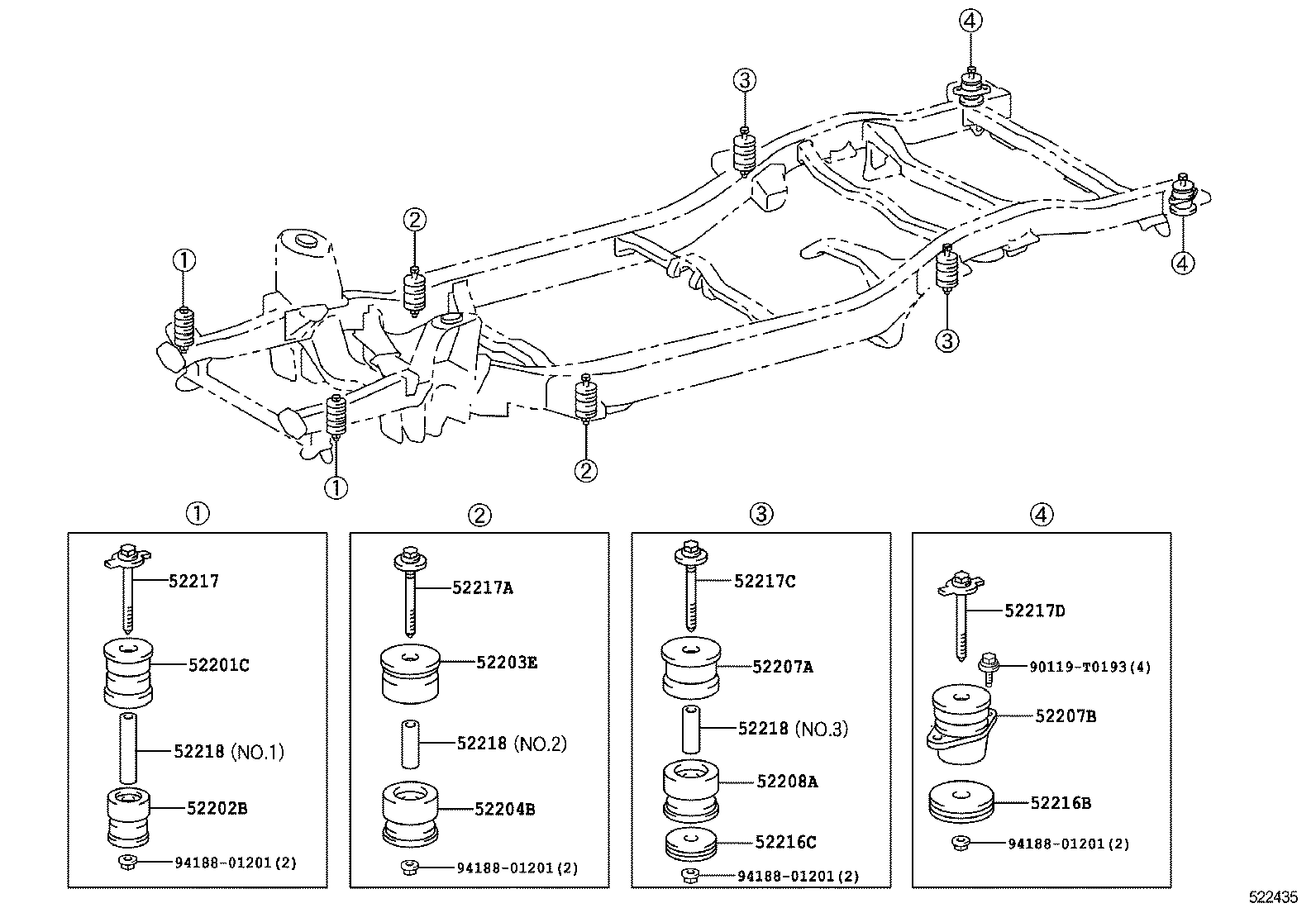 522030K030 TOYOTA