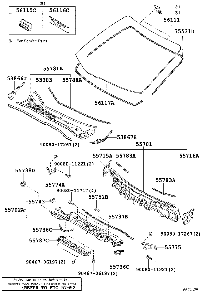 5575108030 TOYOTA