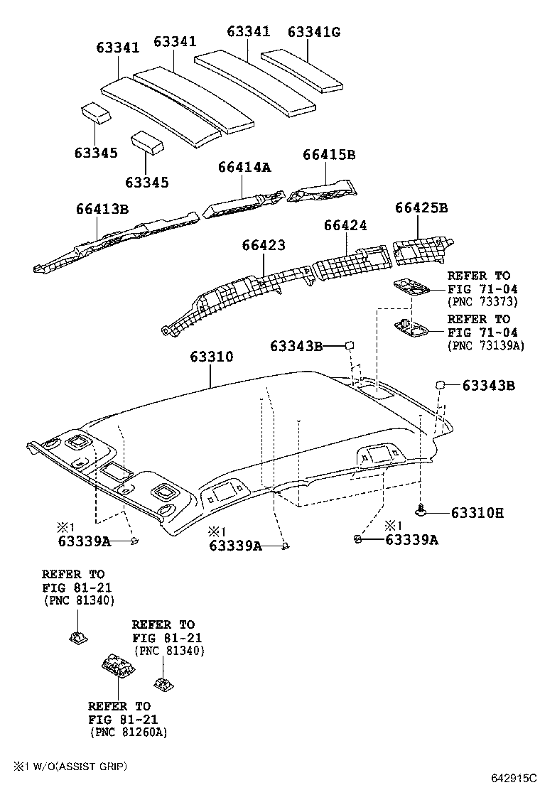 6641652050 TOYOTA