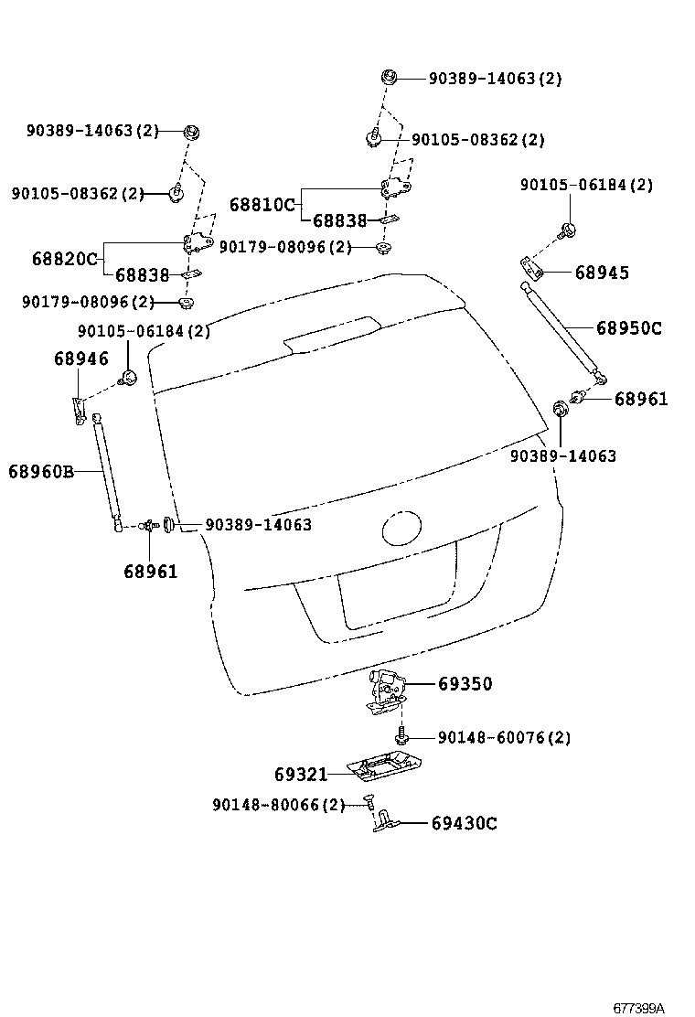 6896113030 TOYOTA