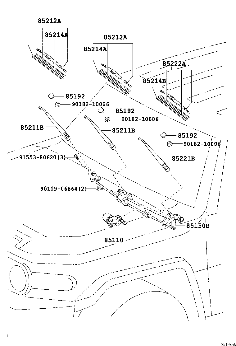 8522135141 TOYOTA