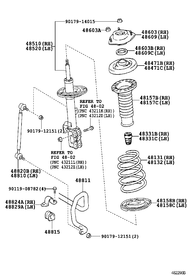 4851080505 TOYOTA