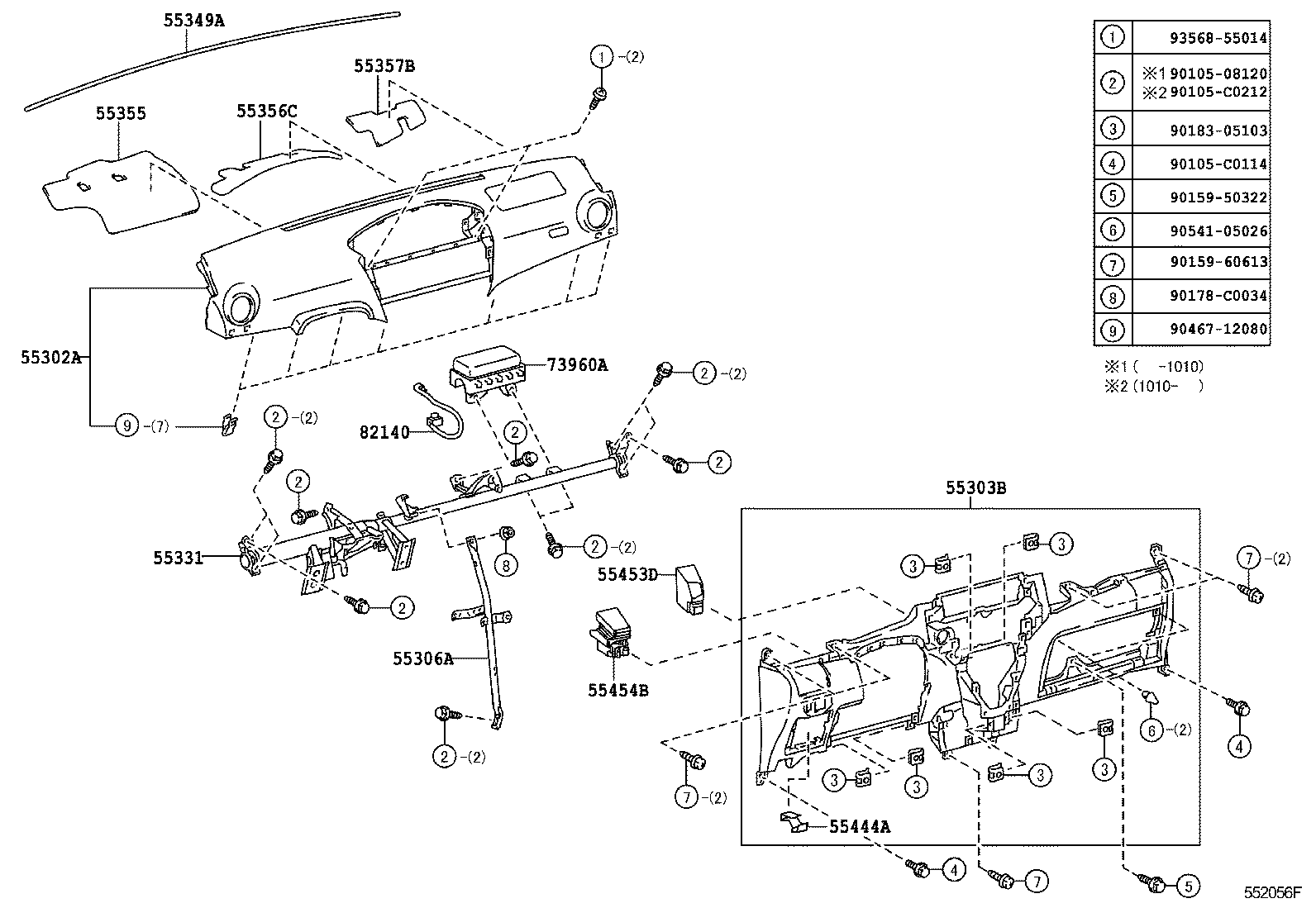 5544452260 TOYOTA