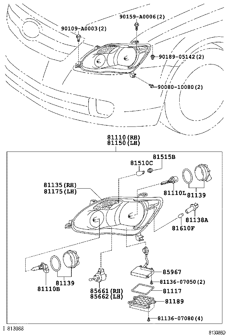 8115007080 TOYOTA