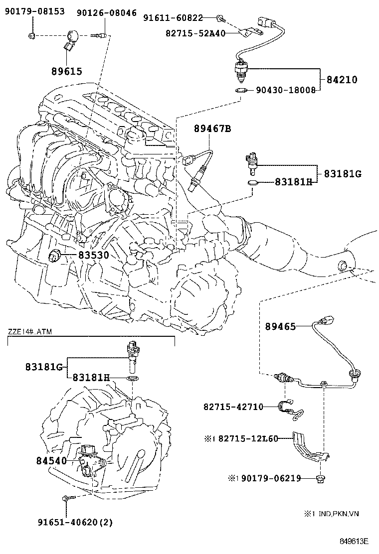 8924548050 TOYOTA