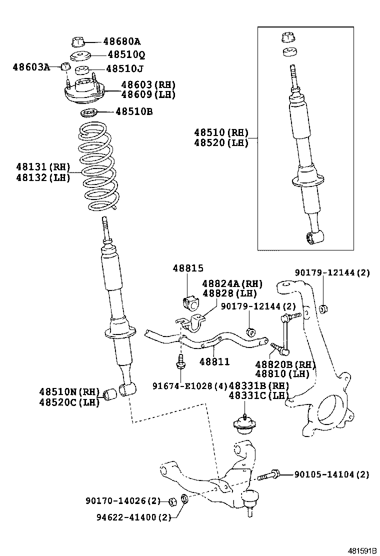 4851080087 TOYOTA