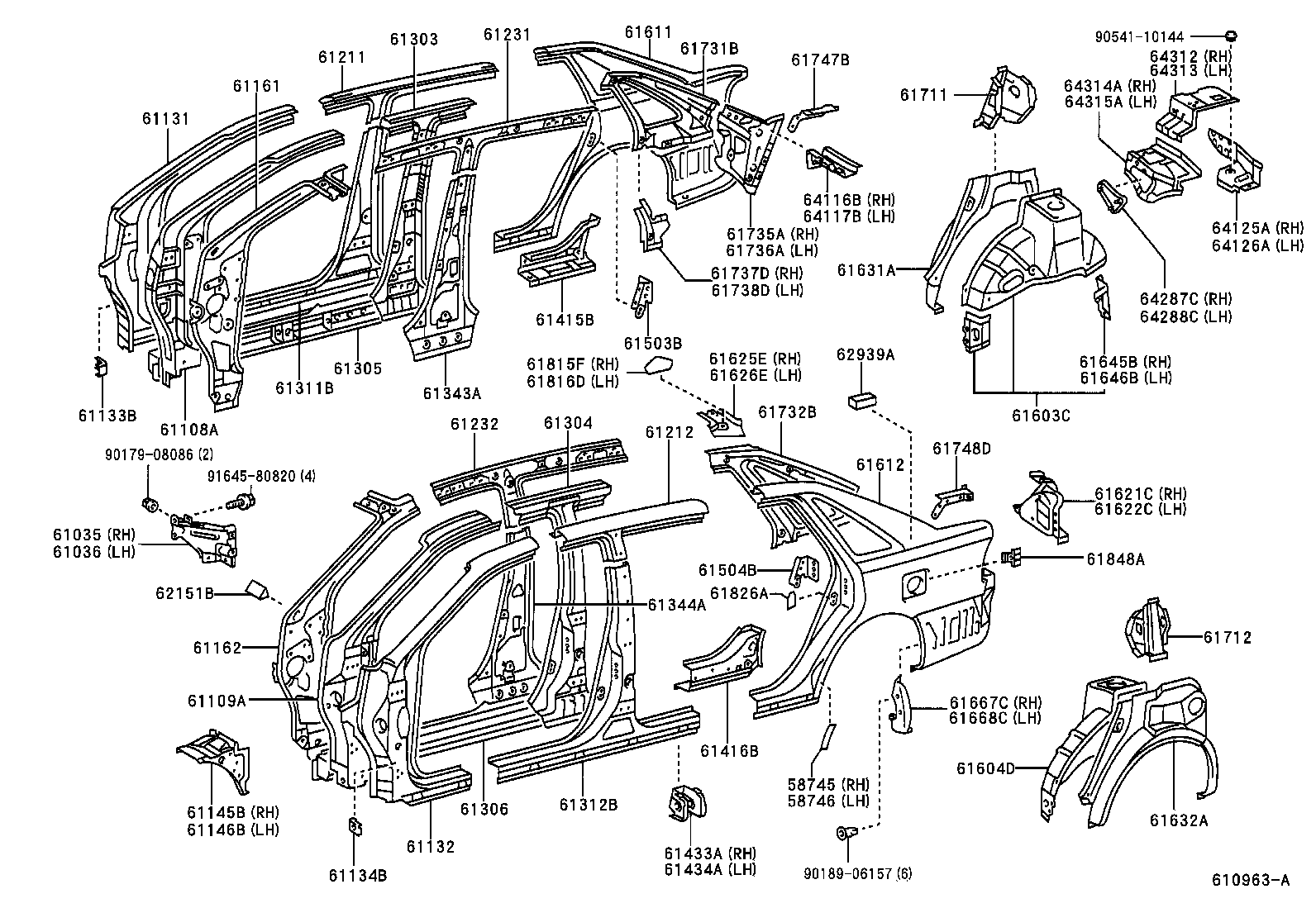 61848AC010 TOYOTA