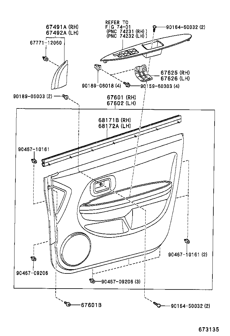 6721652040 TOYOTA