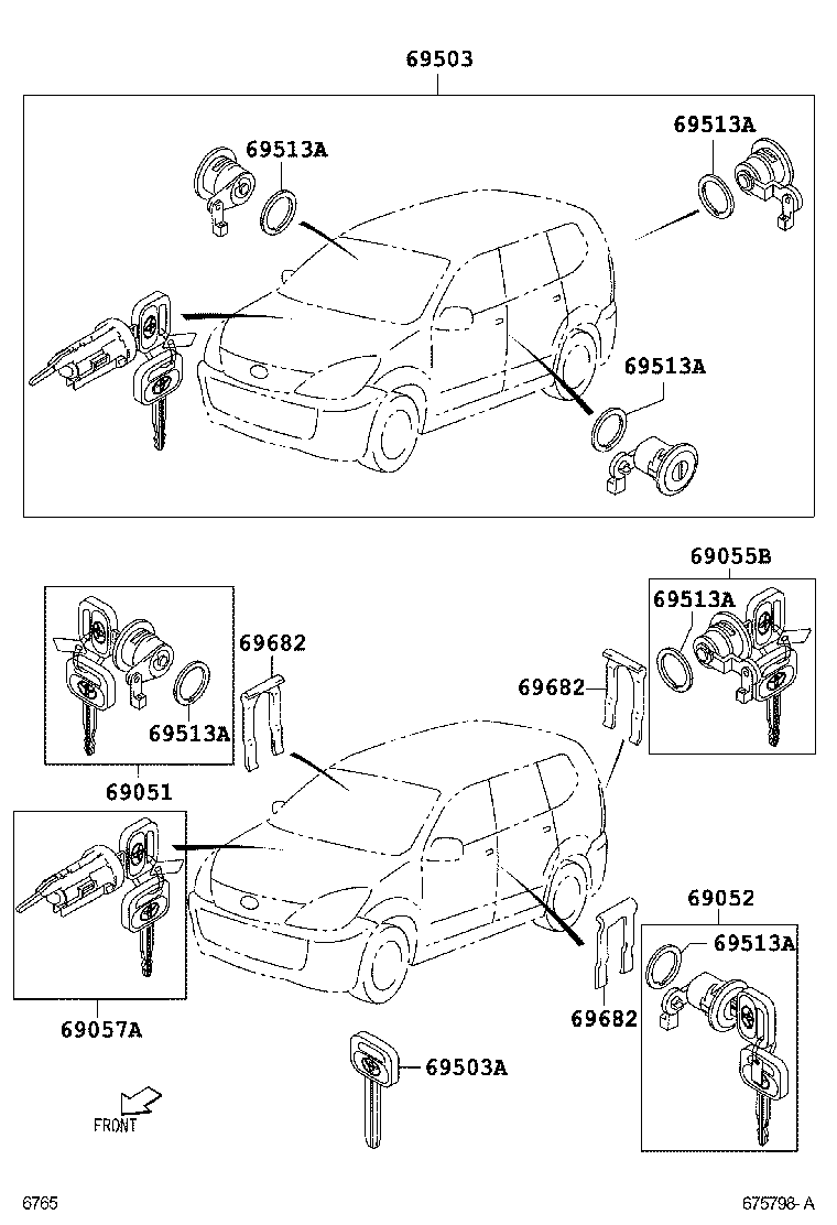 6968287201 TOYOTA