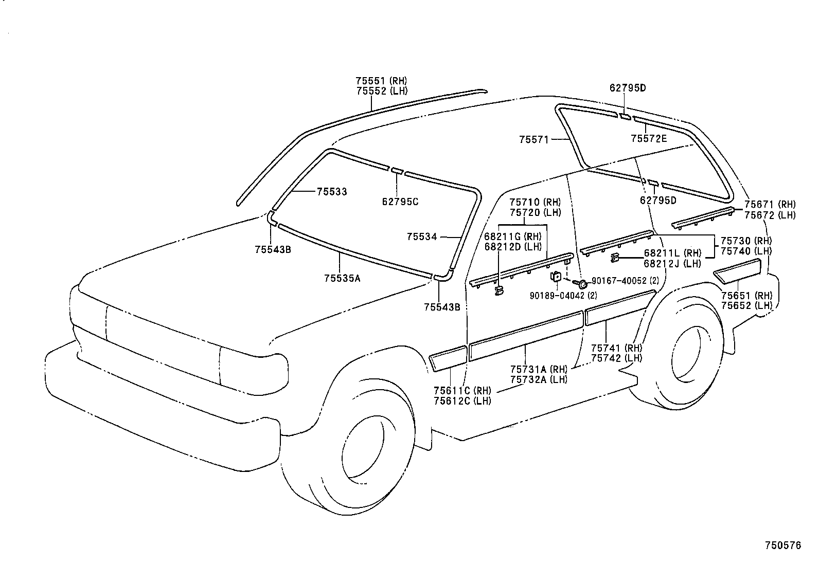 7565160100 TOYOTA