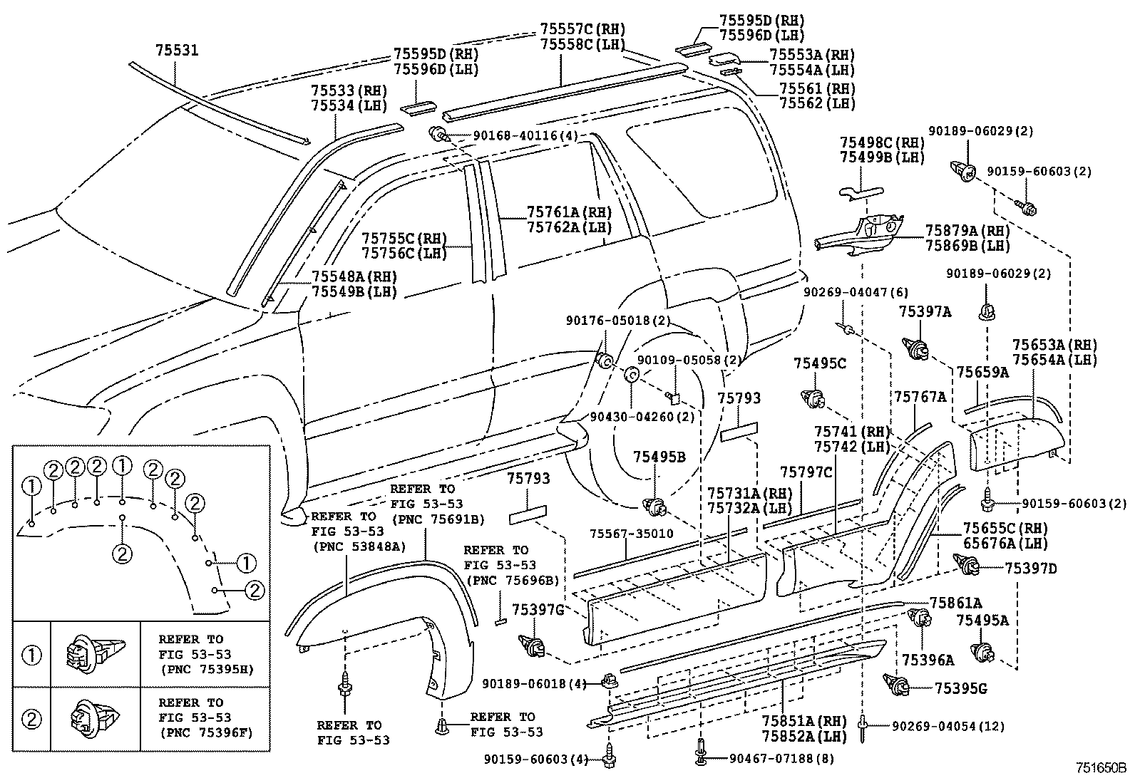 7553435010 TOYOTA