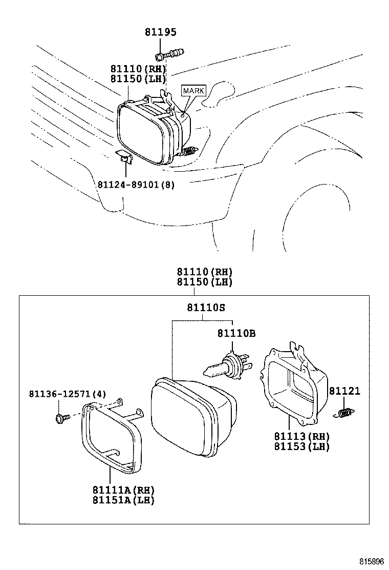 8113035370 TOYOTA