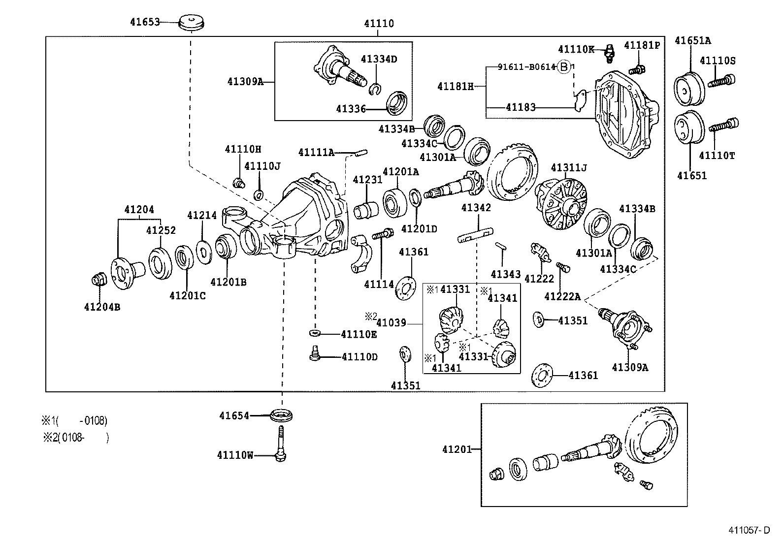 4111030861 TOYOTA