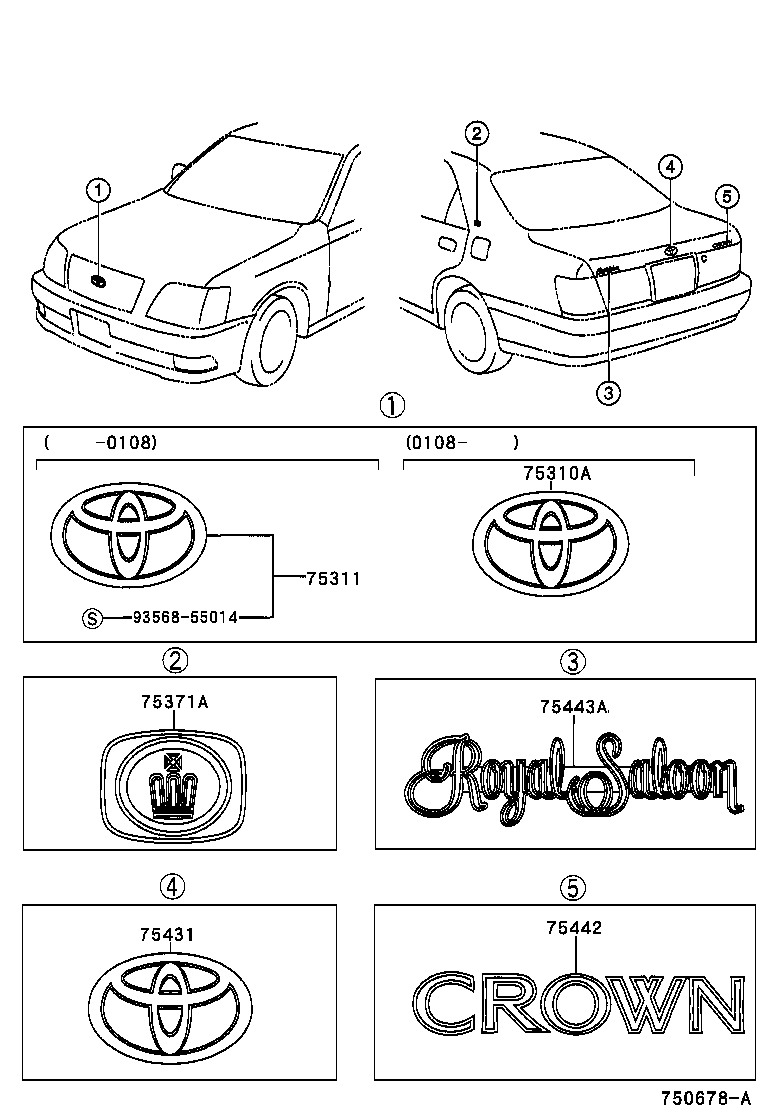 7544330200 TOYOTA