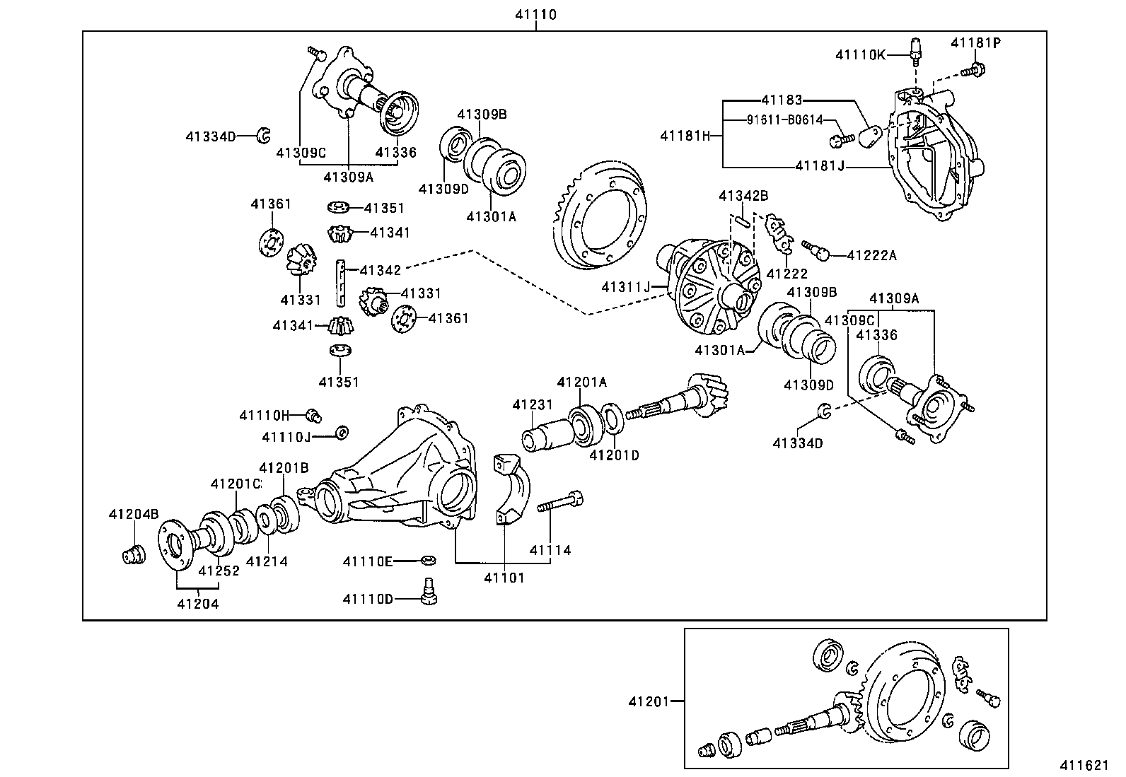 4111058010 TOYOTA