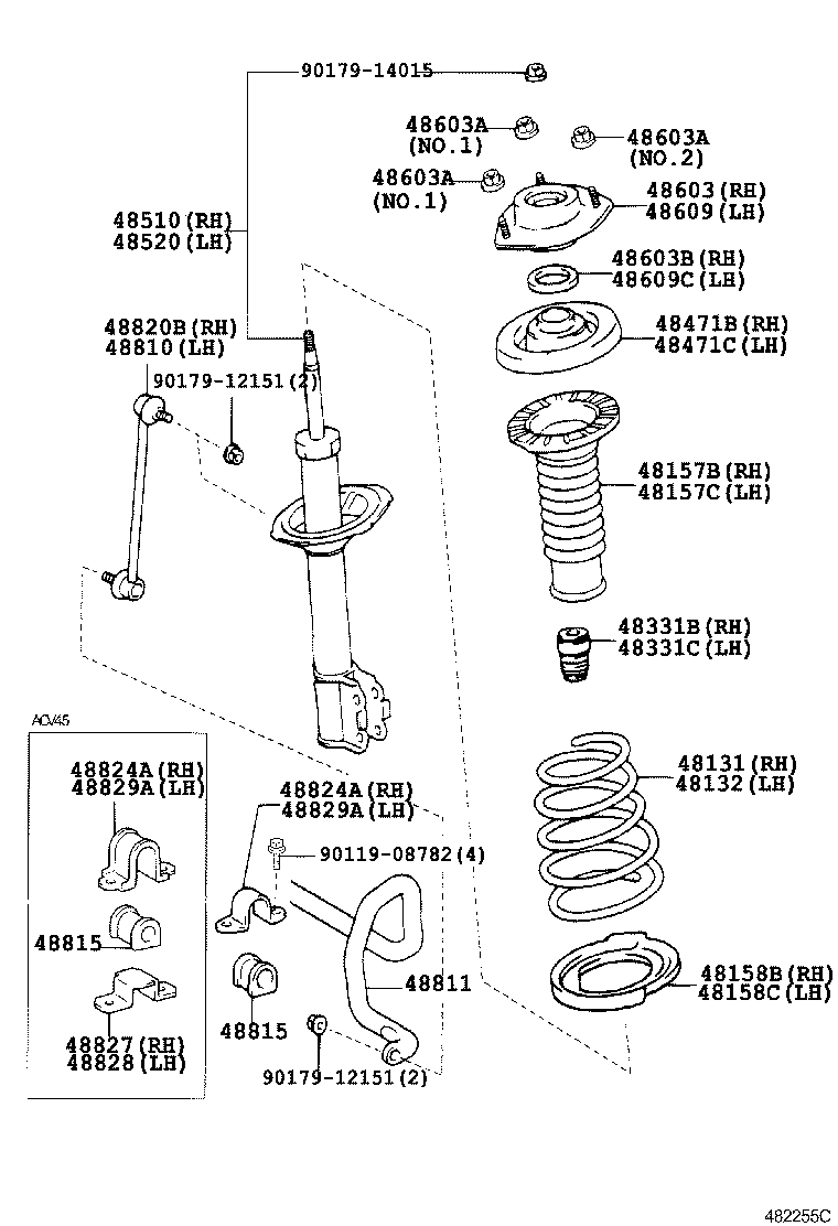 4851080308 TOYOTA