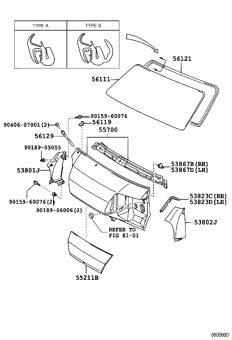 5612127010 TOYOTA