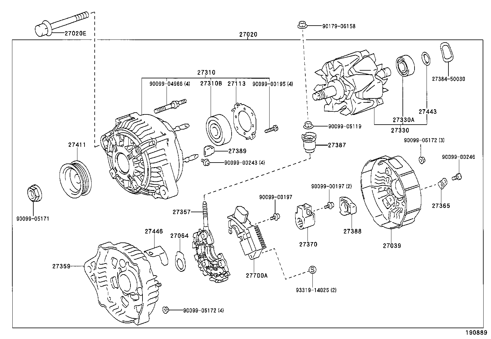 2738774440 TOYOTA