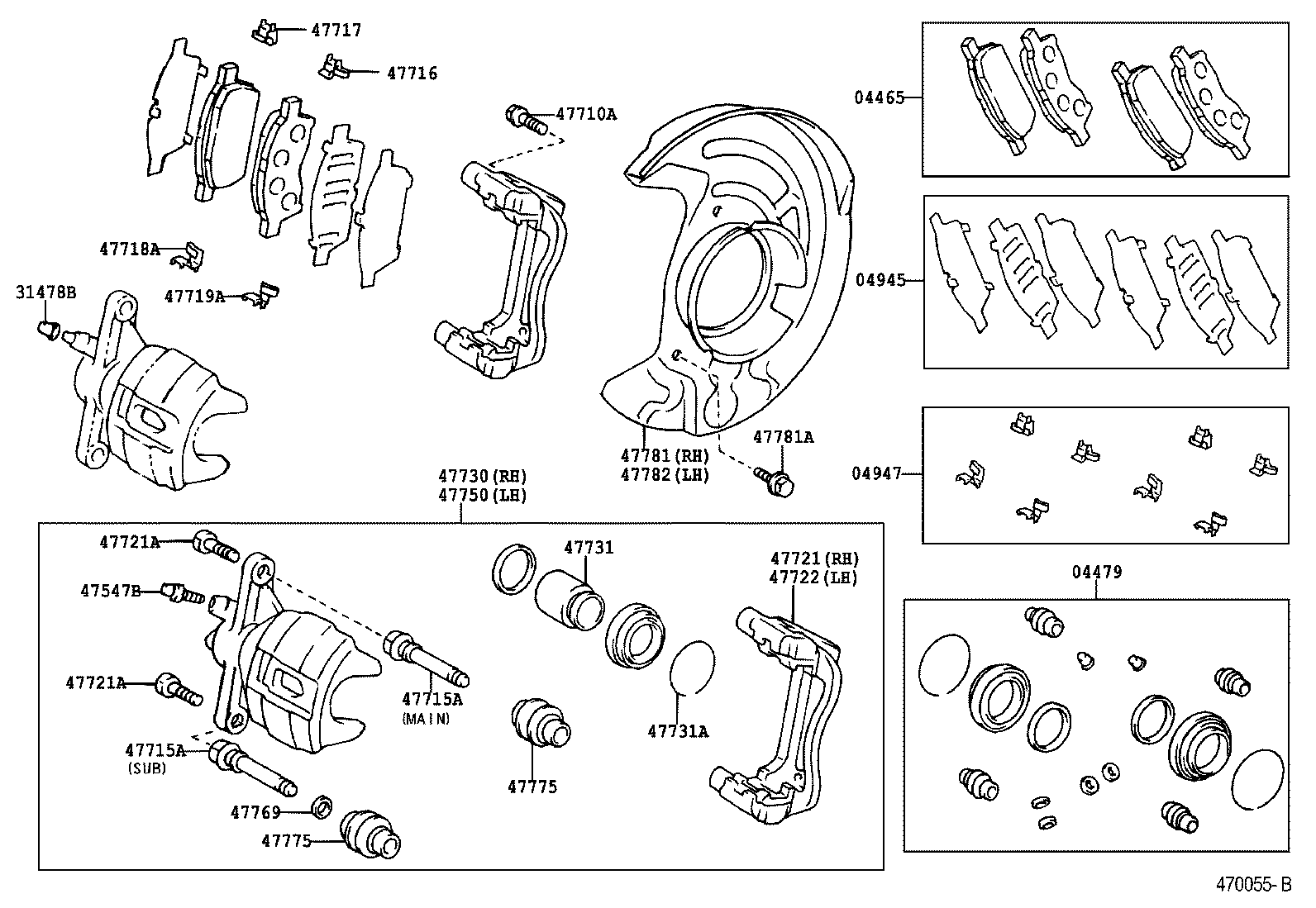 0446520470 TOYOTA