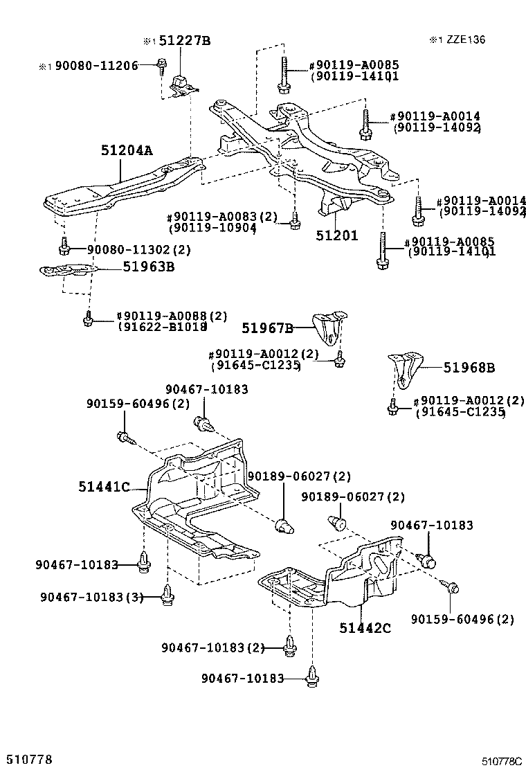 5141001010 TOYOTA