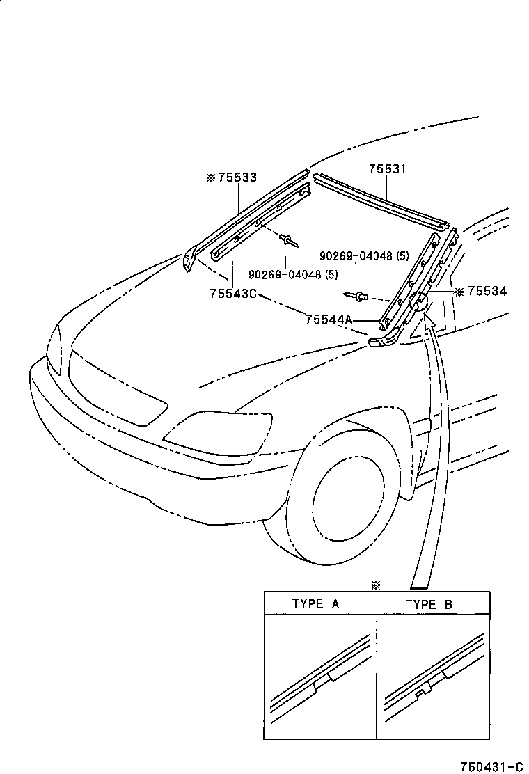 7554448010 TOYOTA