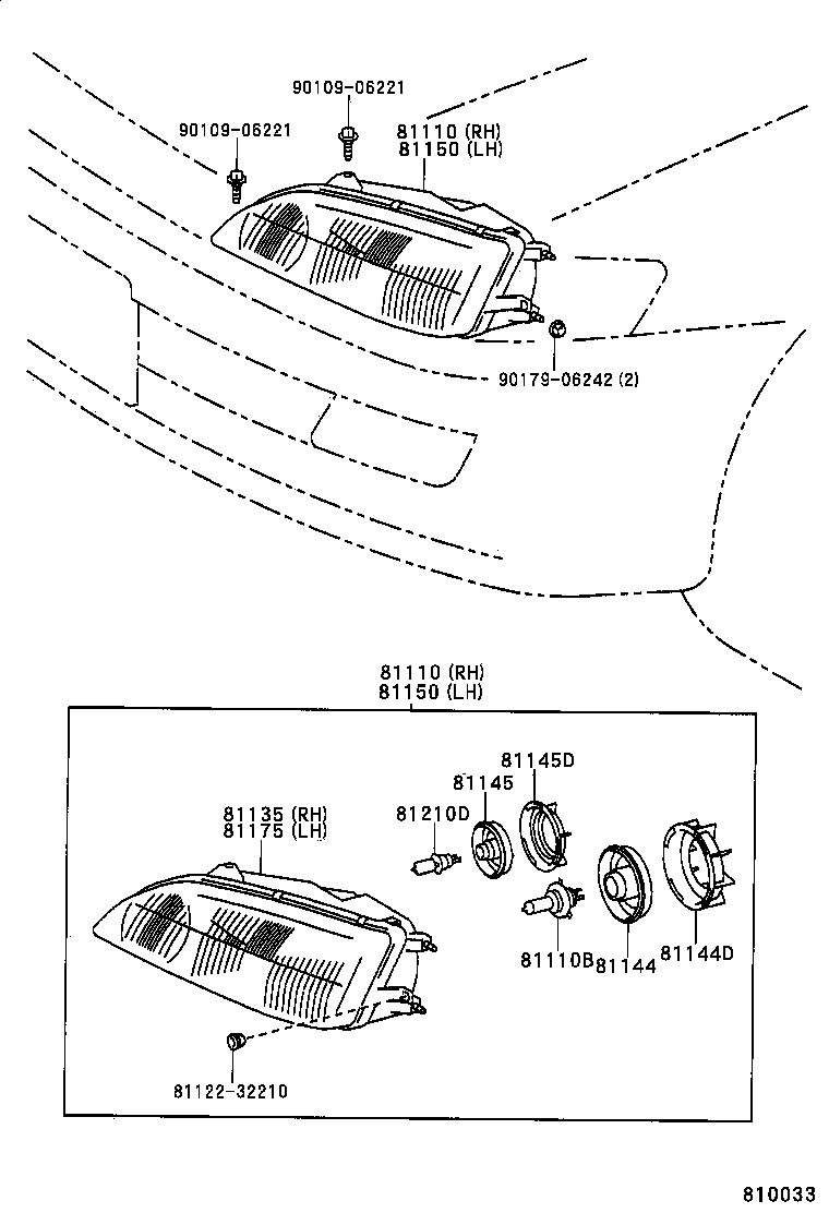 811102B830 TOYOTA