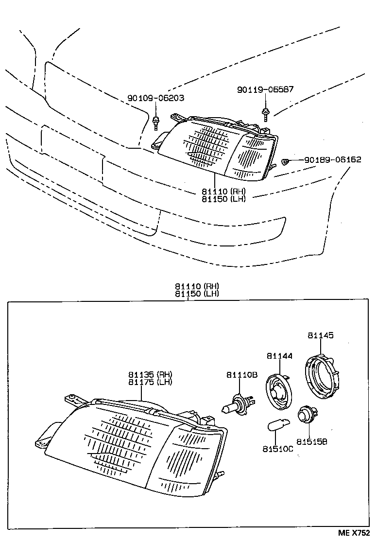 8113032420 TOYOTA