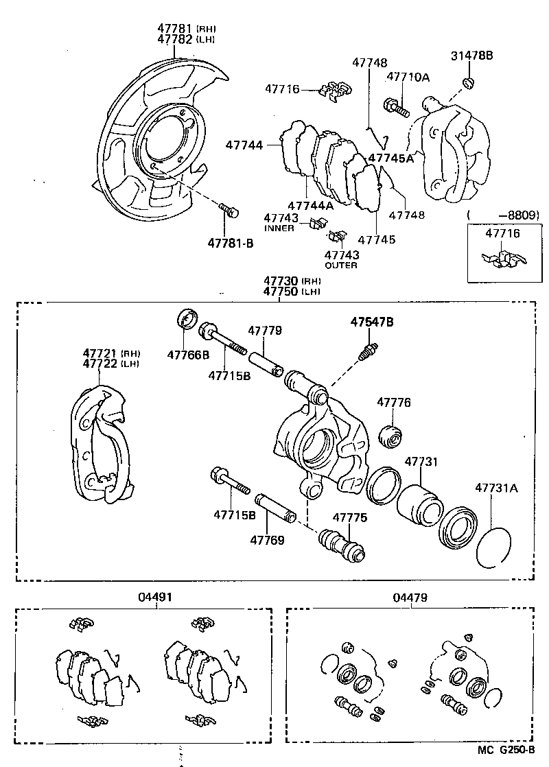 0446514120 TOYOTA