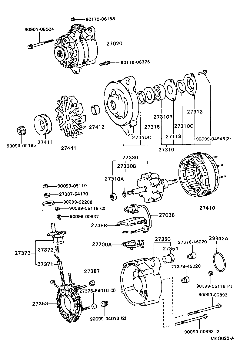 2738774130 TOYOTA