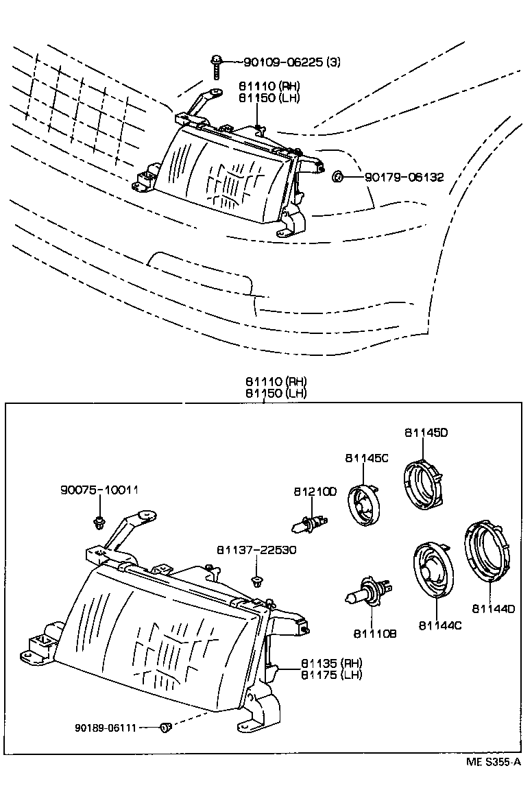 811503A020 TOYOTA