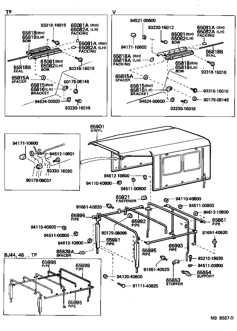 6588690800 TOYOTA